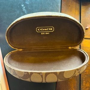 Coach glasses case
